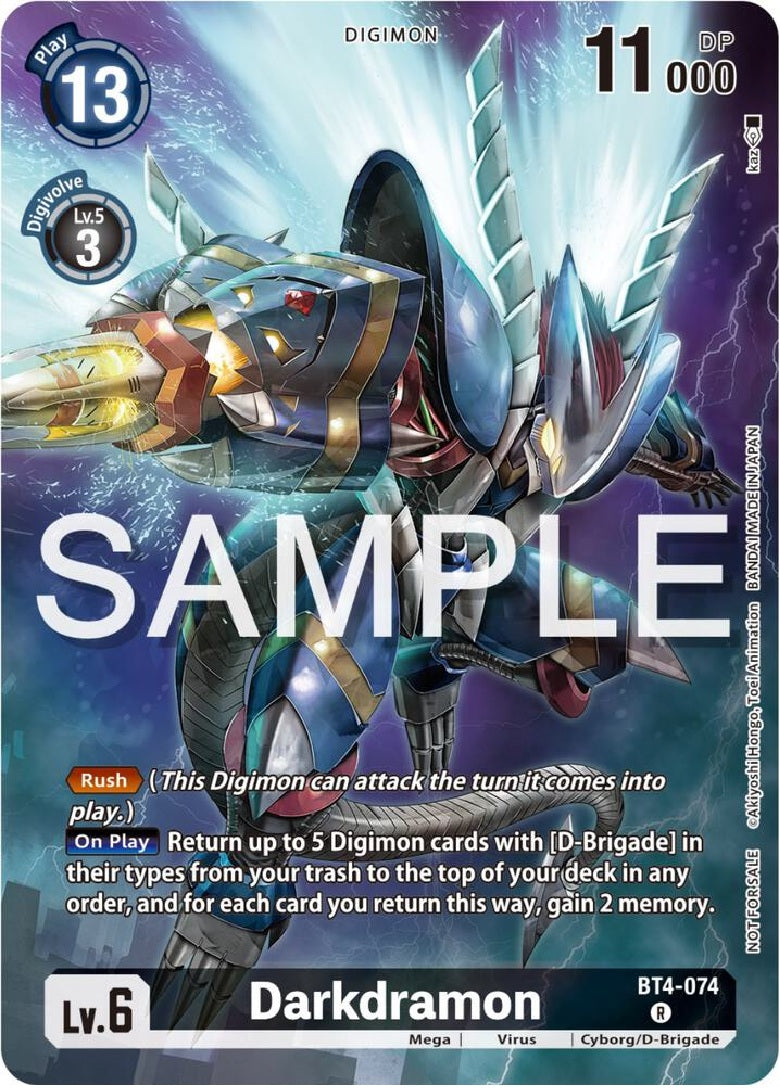 Darkdramon (BT4-074) Official Tournament Pack Vol. 12