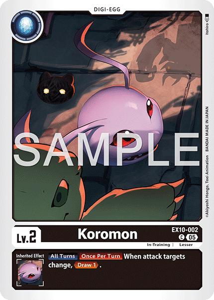 Koromon (EX10-002) Common