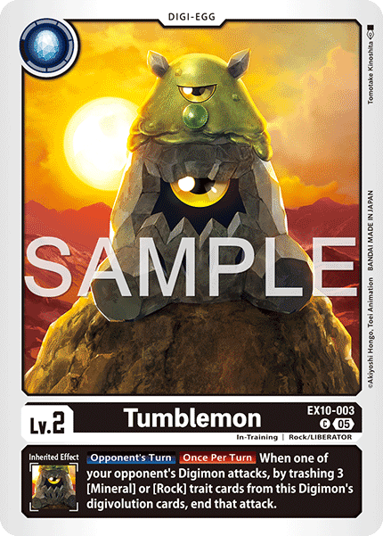Tumblemon (EX10-003) Common