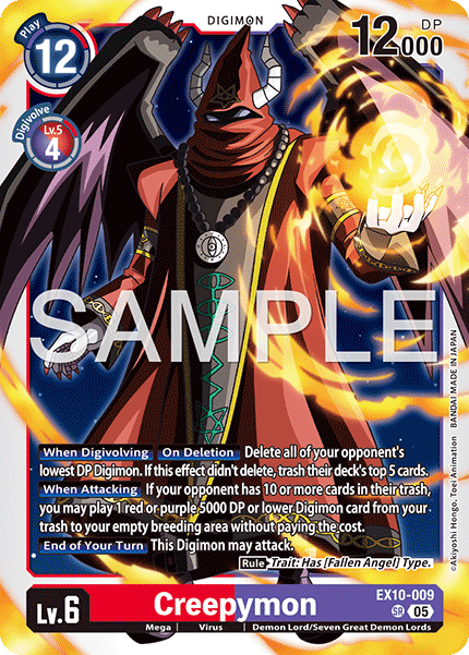Creepymon (EX10-009) Super Rare