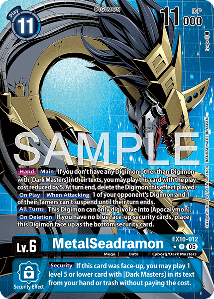 MetalSeadramon (EX10-012) Alternative Art