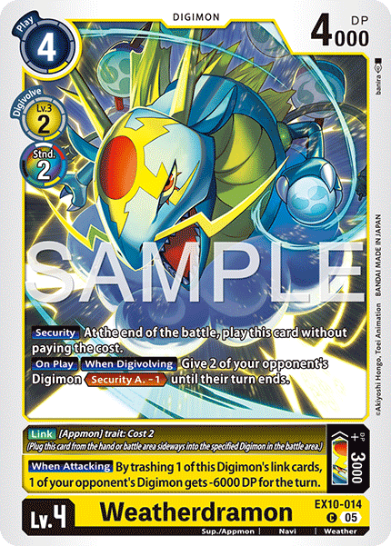 Weatherdramon (EX10-014) Common