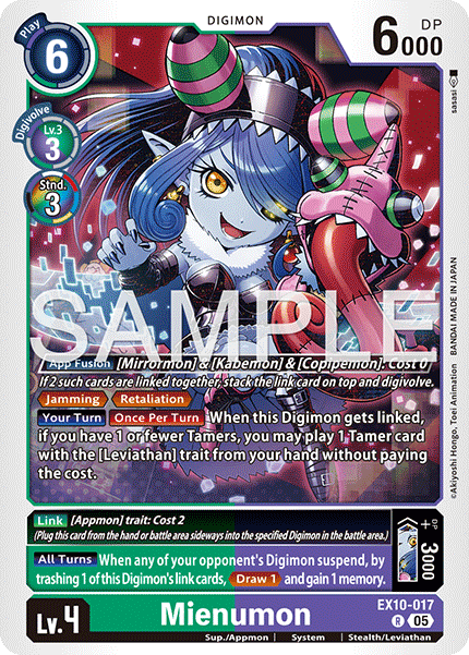 Mienumon (EX10-017) Rare