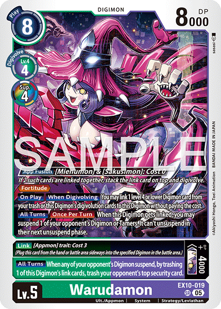 Warudamon (EX10-019) Super Rare
