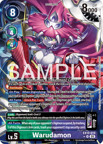 Warudamon (EX10-019) Alternative Art