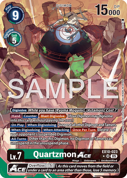 Quartzmon ACE (EX10-023) Alternative Art