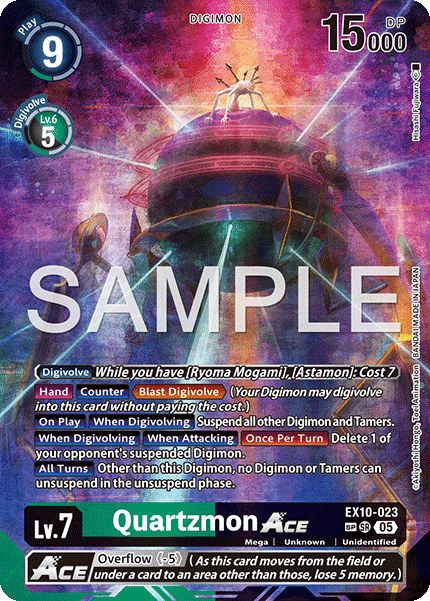 Quartzmon ACE (EX10-023) SP Alternative Art