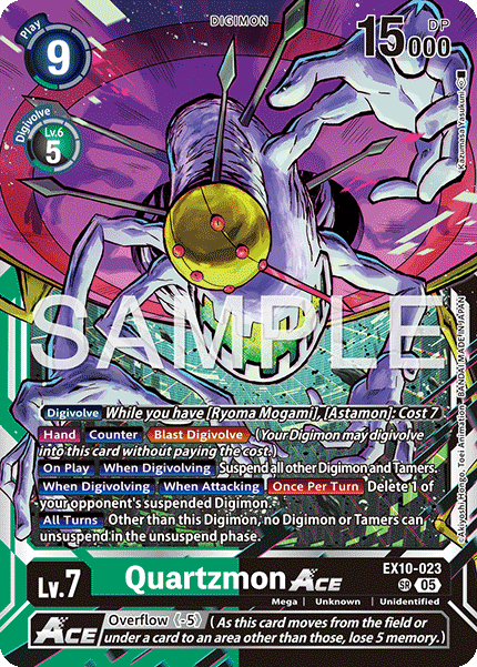 Quartzmon ACE (EX10-023) Super Rare