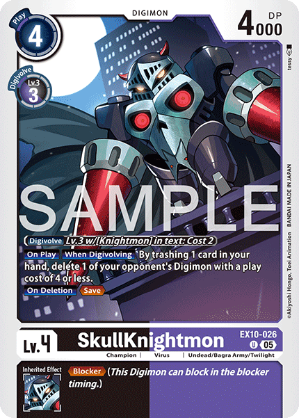 SkullKnightmon (EX10-026) Uncommon