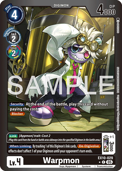 Warpmon (EX10-029) Limited Common