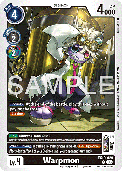Warpmon (EX10-029) Common