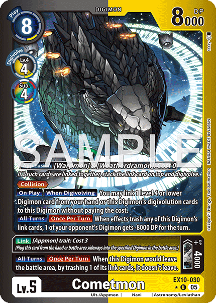 Cometmon (EX10-030) Limited Uncommon