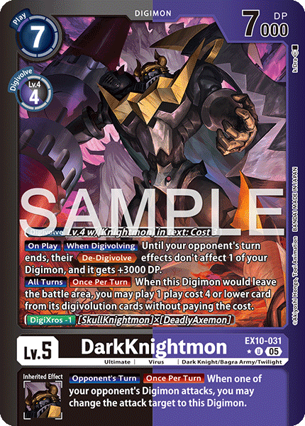 DarkKnightmon (EX10-031) Limited Uncommon