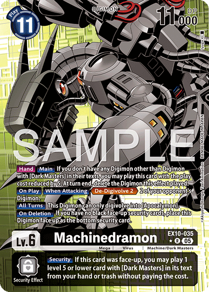 Machinedramon (EX10-035) Alternative Art