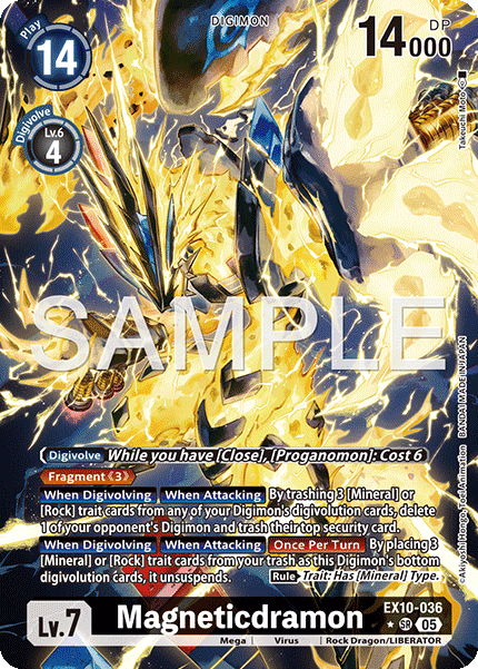 Magneticdramon (EX10-036) Alternative Art