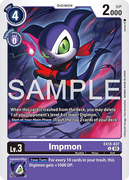 Impmon (EX10-037) Uncommon