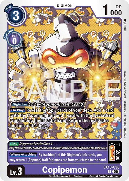 Copipemon (EX10-038) Rare