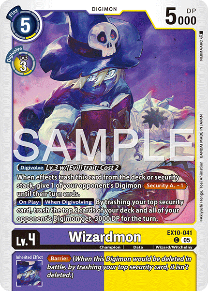 Wizardmon (EX10-041) Common
