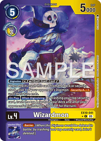 Wizardmon (EX10-041) Limited Common
