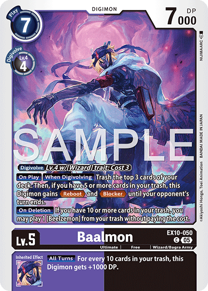 (Preorder 19/09/2025) Baalmon (EX10-050) Common
