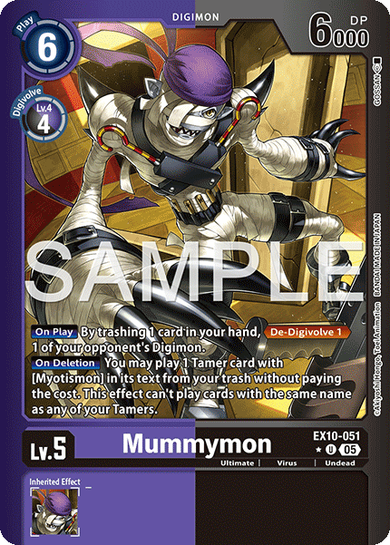 Mummymon (EX10-051) Limited Uncommon