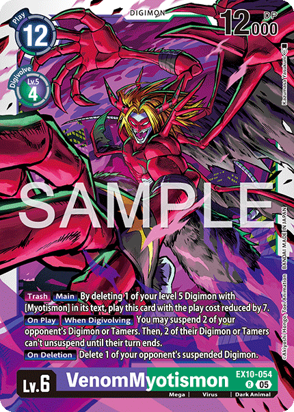 VenomMyotismon (EX10-054) Rare