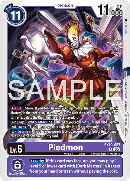 Piedmon (EX10-057) Rare