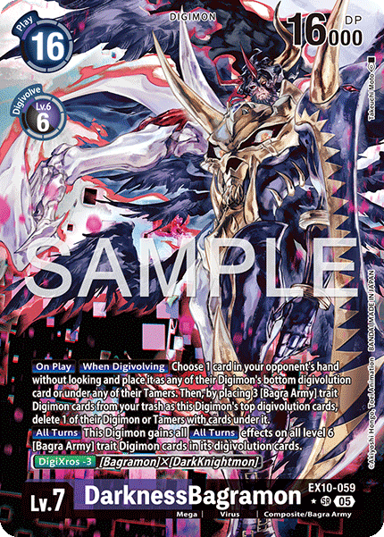DarknessBagramon (EX10-059) Alternative Art