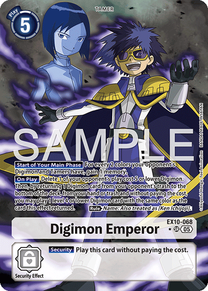 Digimon Emperor (EX10-068) Alternative Art
