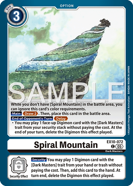 Spiral Mountain (EX10-072) Common