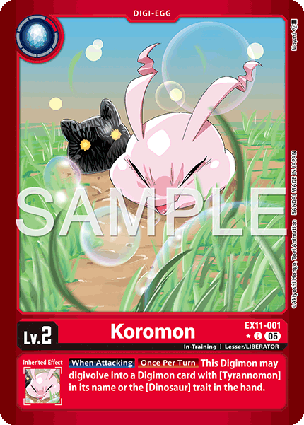 Koromon (EX11-001) Limited Common