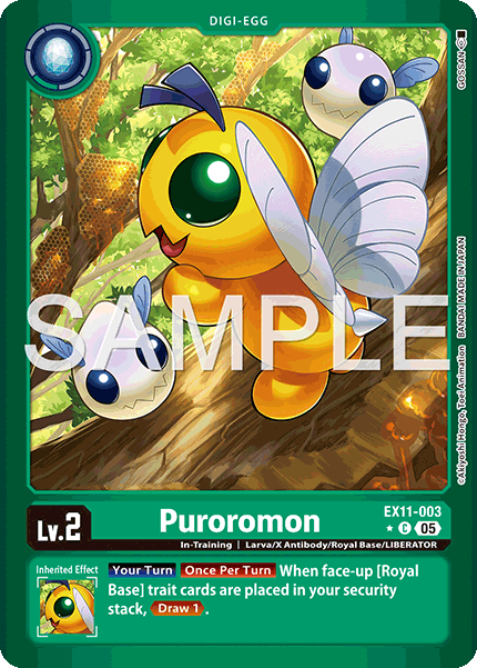 Puroromon (EX11-003) Limited Common