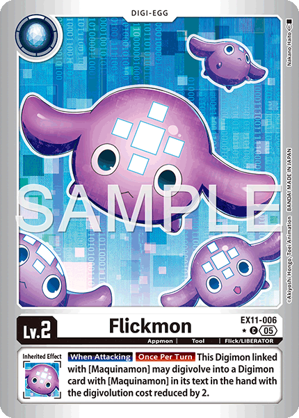 Flickmon (EX11-006) Limited Common