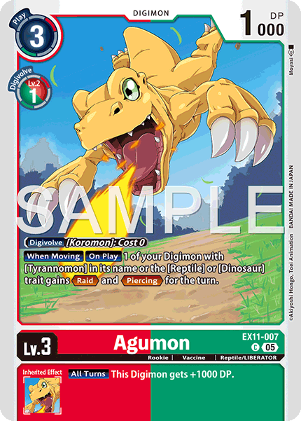 Agumon (EX11-007) Common