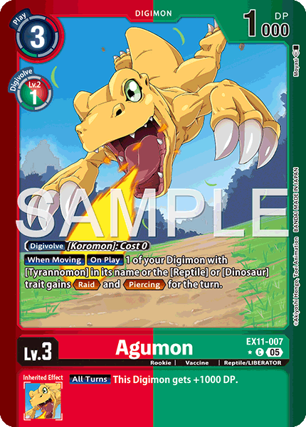 Agumon (EX11-007) Limited Common