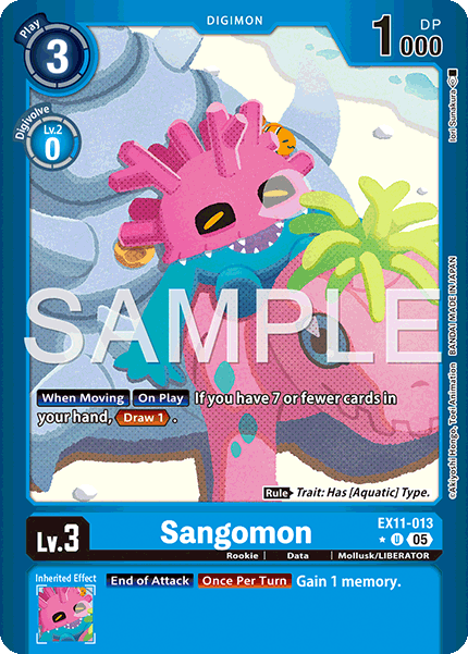 Sangomon (EX11-013) Limited Uncommon