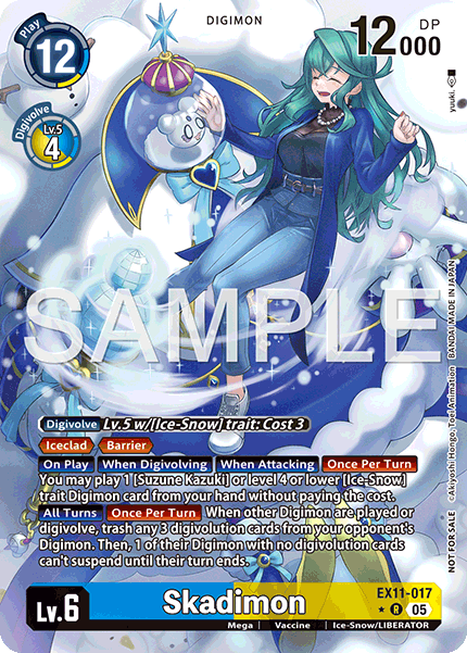Skadimon (EX11-017) Box Topper