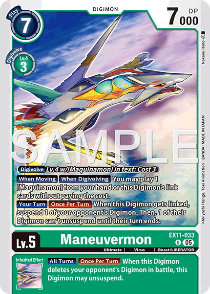 Maneuvermon (EX11-033) Uncommon