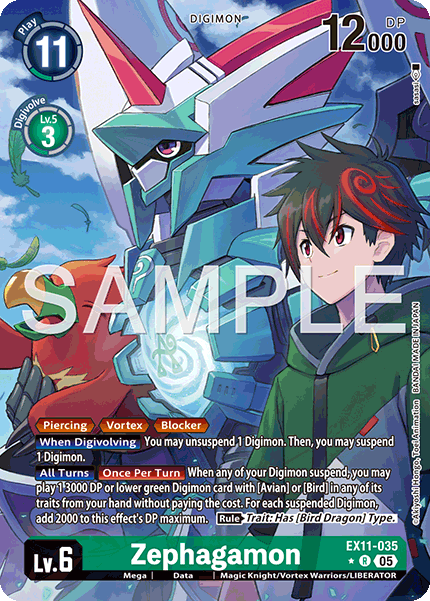 Zephagamon (EX11-035) Alternative Art