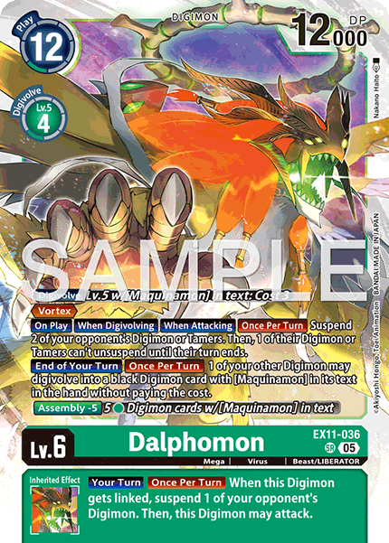 Dalphomon (EX11-036) Super Rare