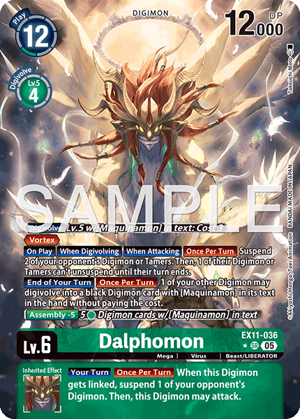 Dalphomon (EX11-036) Alternative Art