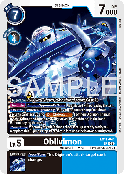 Oblivimon (EX11-041) Uncommon