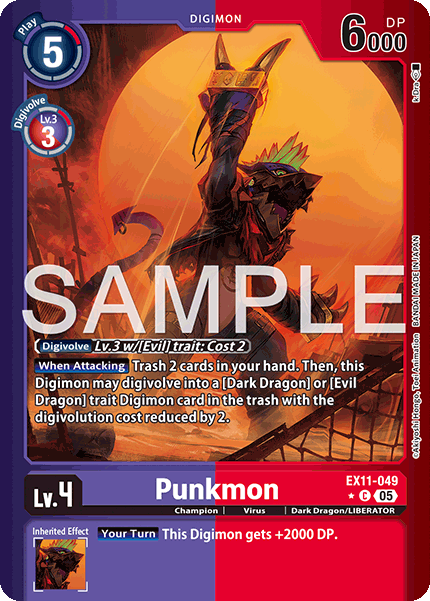 Punkmon (EX11-049) Limited Common
