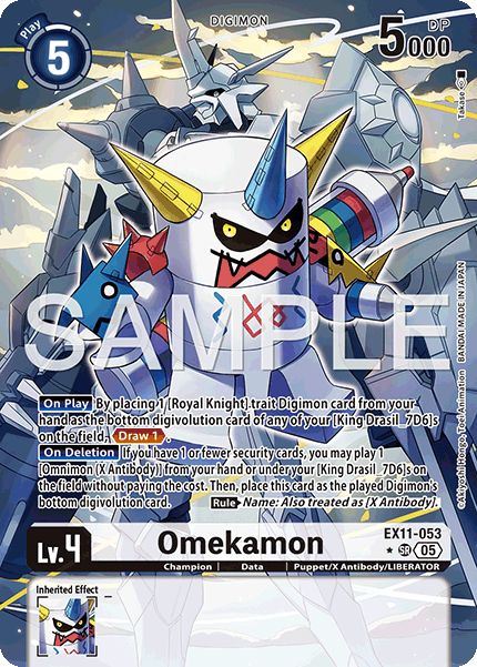 Omekamon (EX11-053) Alternative Art
