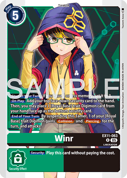 Winr (EX11-063) Rare