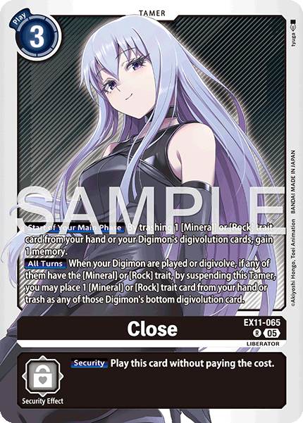 Close (EX11-065) Rare