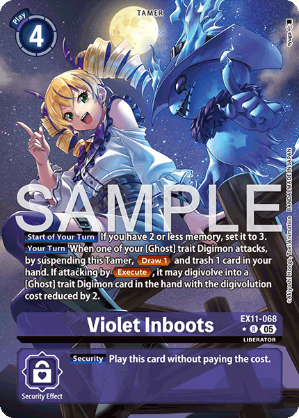 Violet Inboots (EX11-068) Alternative Art