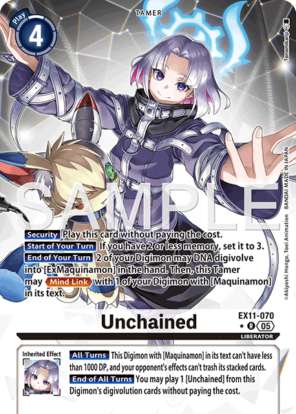 Unchained (EX11-070) Alternative Art