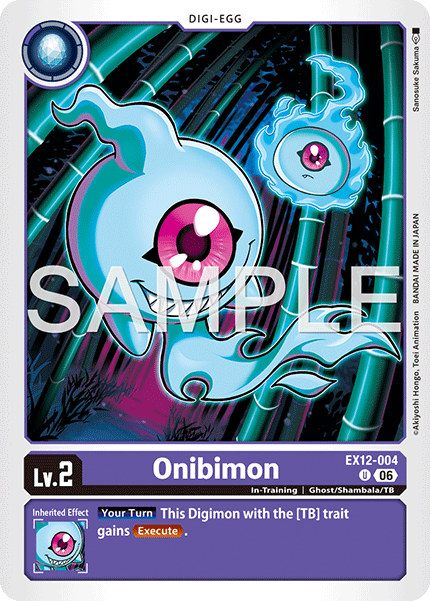 (Pre-order 3rd July 2026) Onibimon (EX12-004) Uncommon