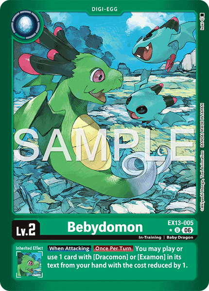 Bebydomon (EX13-005) Limited Uncommon